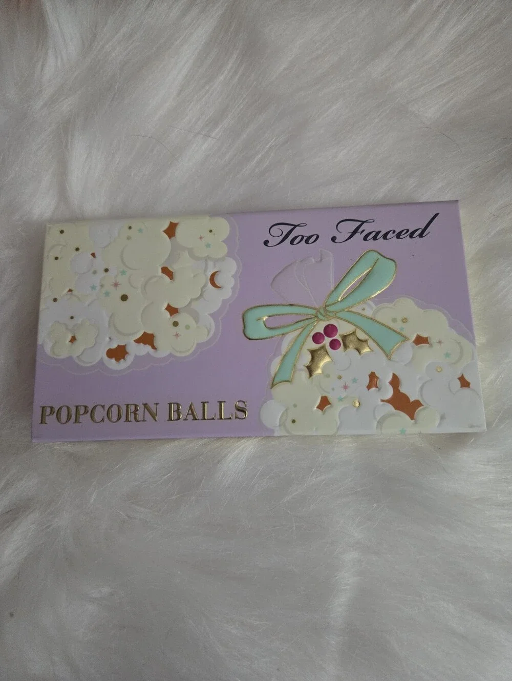 Too Faced Popcorn Balls Bite-sized Eye Shadow Palette With Mirror. NIB